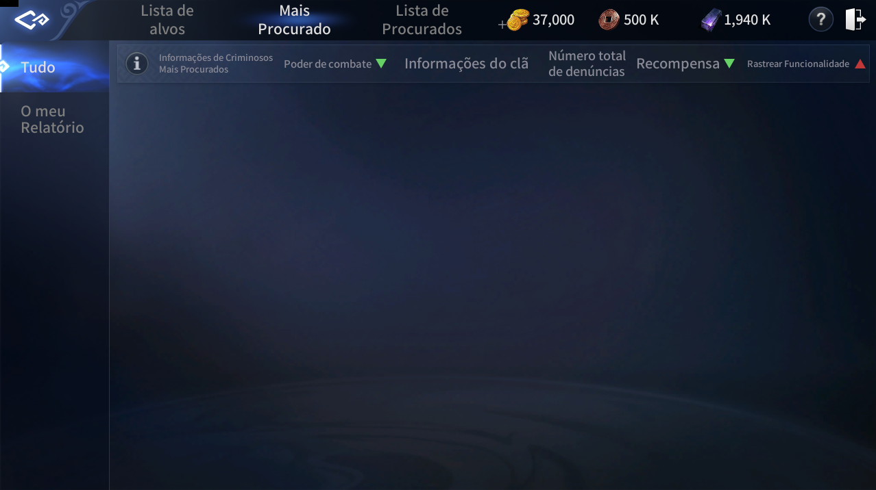 Inventário de Personagem